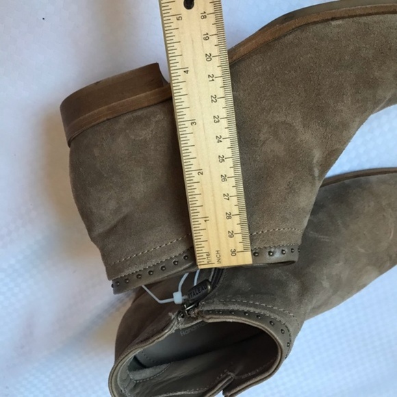 Italeau Tan Suede Handmade in Italy Ankle Boots 6 - Picture 7 of 8